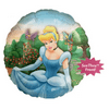 18″ CINDERELLA SEE-THRU Balloon • Party Supplies Decorations Foil Mylar Balloon