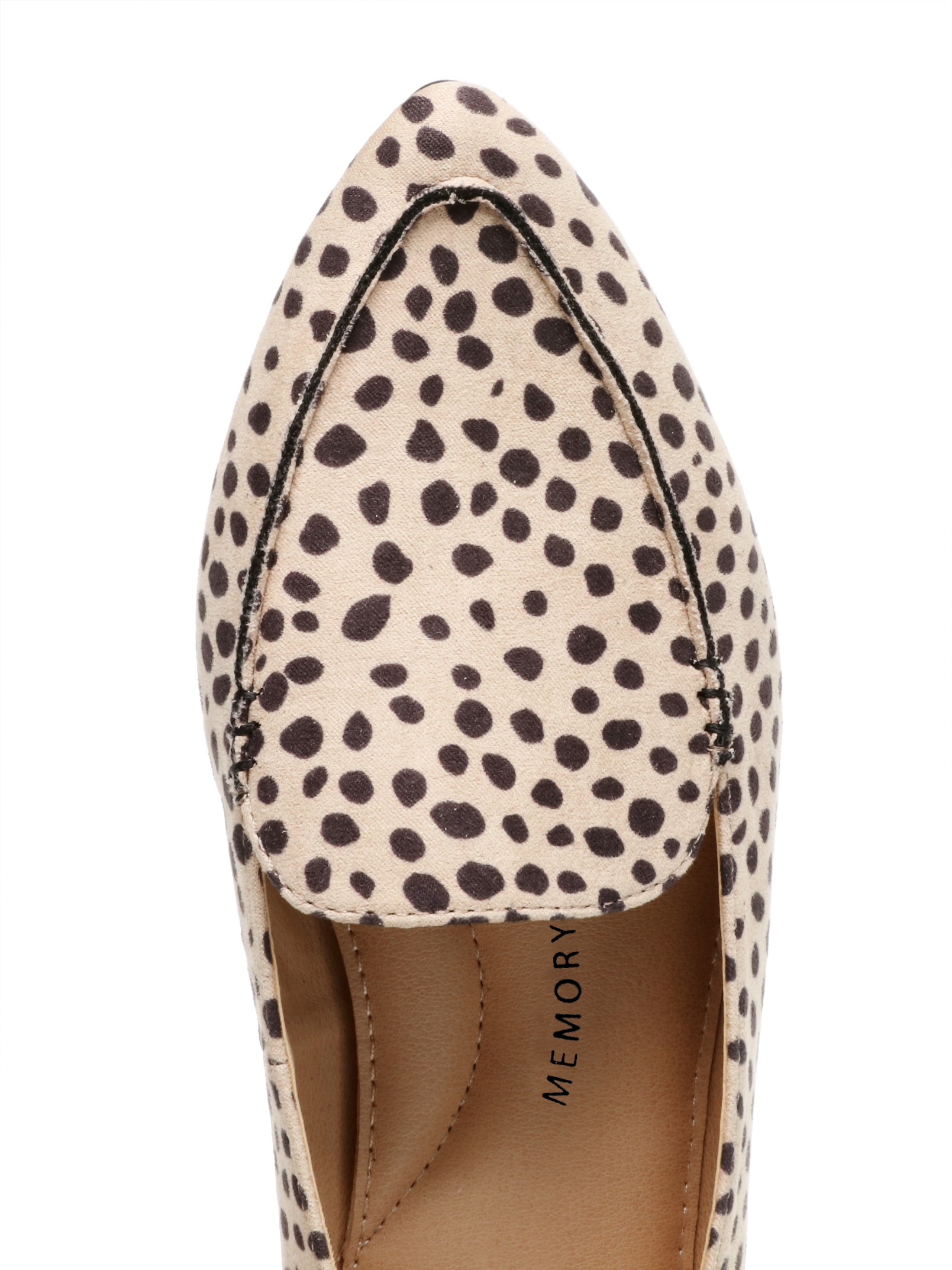 Time and Tru Women’s Animal Print Feather Flats, Wide Width Available - image 4 of 6