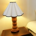 thumbnail image 2 of Petal Fabric Lampshade Wall Light Cover Table Light Shade Flower Shaped Decorative Lighting Accessories, 2 of 6
