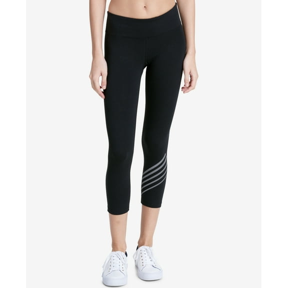 Calvin Klein Womens Performance Printed Cropped Leggings;XS