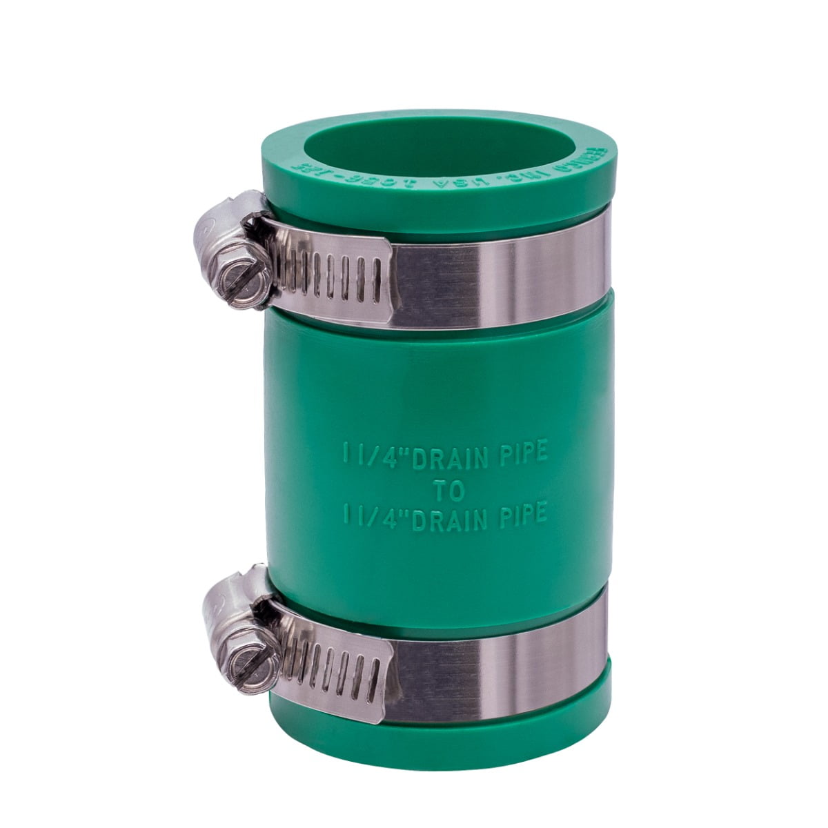 Fernco 1056 125 1 1 4 Flexible PVC Pipe Coupling For Cast Iron And 