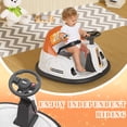 thumbnail image 4 of XJD 12V Electric Ride-On Bumper Car for Children Aged 1.5–6 Years: Remote-Controlled, Bluetooth-Enabled Audio System, Three-Speed Adjustment, and DIY License Plate., 4 of 9