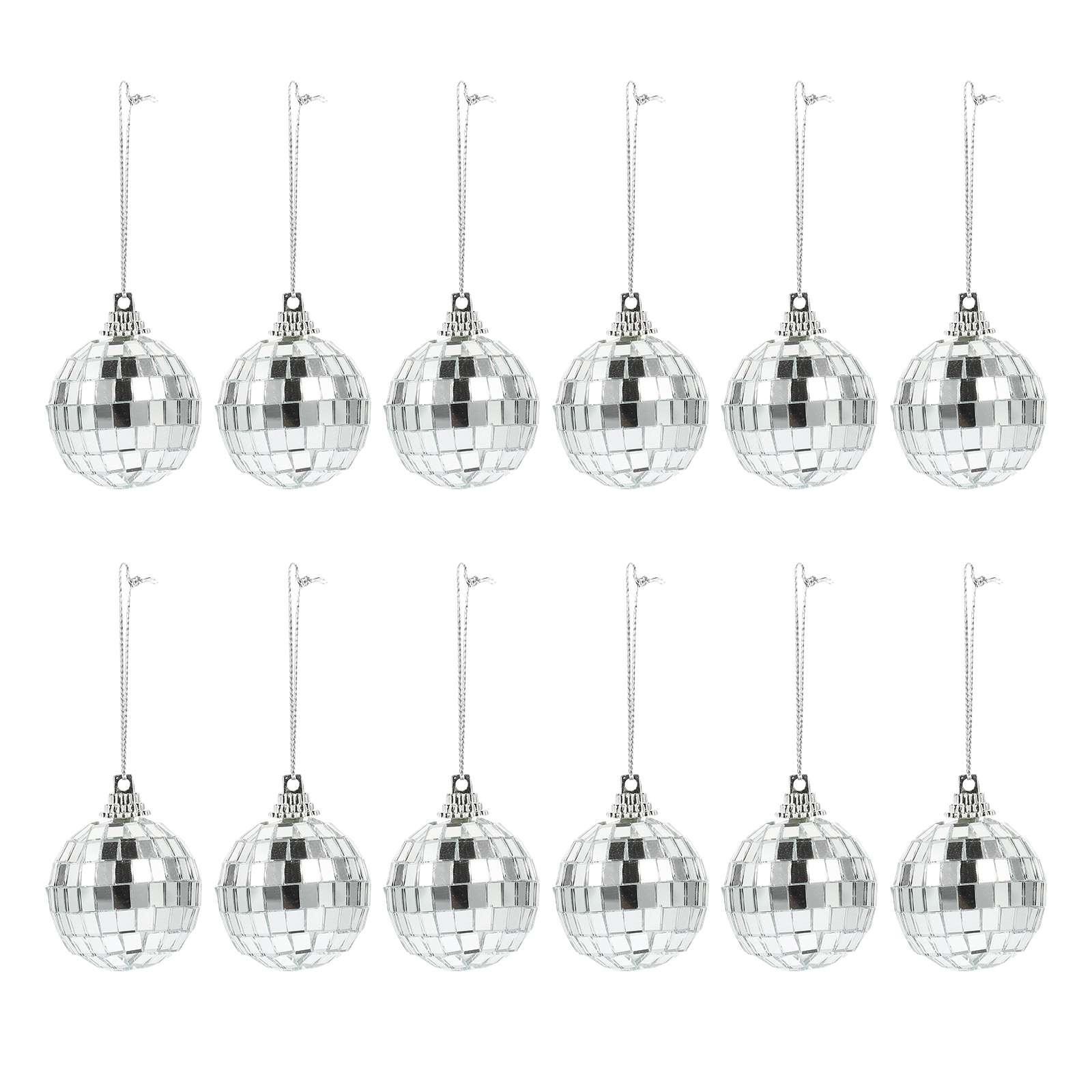 12Pcs Chic Style Bar Ktv Disco Ball Mirror Ball Decoration Party DJ Stage Using Decor