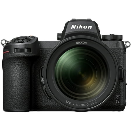 UPC: 0018208016563 | Nikon Z 7II FX-Format Mirrorless Camera Body w/NIKKOR Z 24-70mm f/4 S Black