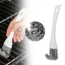 Ikeay Heavy-Duty Grill Brush with 20" Handle - Bbq Grill Grate Cleaner, Rust-Resistant Stainless Steel Bristles & Hanging Hook for Gas, Charcoal Grills