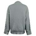 thumbnail image 4 of HUITKMM Chandails pour Femmes Chandails pour Femmes Automne et Hiver Nouveaux Amples Demi-Col Roulé Tricots Hauts, 4 of 4