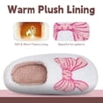 thumbnail image 7 of Kid Cotton Slipper for Toddler Boys Girls, Soft Plush Cute Fuzzy Winter Slide House Slippers, Warm Non‑Slip Thick Sole Footwear for Little Kid & Big Kid, 7 of 7