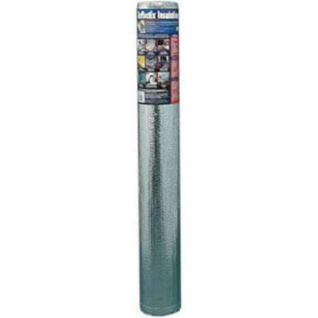 Metal Building Insulation BP48010 48-Inch by 10-Feet Bubble Pack Insulation, Reflective insulation for use in a crawl space, attic, wall, metal buildings and post and frame.., By Reflectix ()