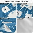 thumbnail image 2 of FORMRS Boys Swim Trunks Quick Dry Mesh Liner Boardshorts Sizes XS-XL, Blue Polar Bear, 2 of 7