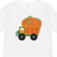 thumbnail image 4 of Inktastic Pumpkin Truck Thanksgiving Halloween Boys or Girls Long Sleeve Toddler T-Shirt, 4 of 5