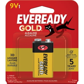 Energizer General Purpose 9V Heavy-Duty Battery - Leak-Resistant