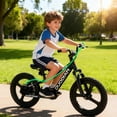 thumbnail image 5 of Kids Electric Bike, 250W Motor, 13.7 MPH, 36V 5.2Ah, 12.4 Miles, 16" Tires, Adjustable Seat, Suitable for Riders Aged 5-12, Electric Bicycle for Children & Teenagers, 5 of 8