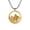 gold no chain, variant on PAMTIER Unisex Stainless Steel Vintage Creative Chinese Style Amass Fortunes Wealthy Mountain Peak Pendant Lucky Necklace Silver Free Chain