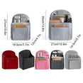 thumbnail image 4 of Organizador de mochila de fieltro Injueey color Negro, 4 of 6