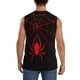 thumbnail image 4 of Fotbe Red Spider Men's Camiseta sin Mangas Estampada para Hombres, Playera Casual para Gimnasio, Entrenamiento, Playa-Large, 4 of 7