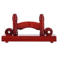thumbnail image 1 of Soporte decorativo de bambú Sailing para abanicos plegables chinos rojo opaco, 1 of 10