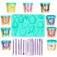 thumbnail image 3 of Mixy Squish Scented Sweet Shoppe Art & Craft Kit (14 Pieces), 3 of 6