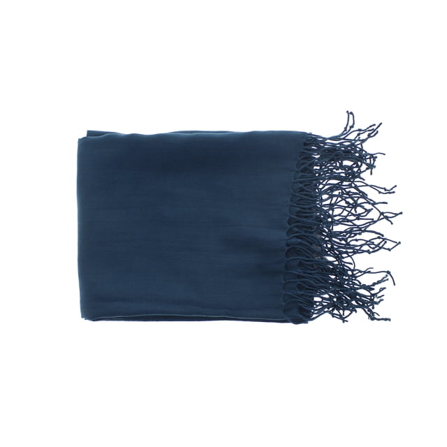 Châle Style Pashmina 26 Po de Large par 72 Po de long Larmes de la Mer
