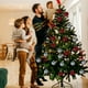 thumbnail image 4 of Bola de Navidad Envuelta En Tela, Colgante Decorativo, Adorno de Tela Navideña, Bola Decorativa para Árbol de Navidad, 4 of 6