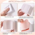 thumbnail image 5 of Sanitary Napkin Storage Box,plastic Portable Sanitary Napkin Storage Bag For Bathroom, 5 of 5