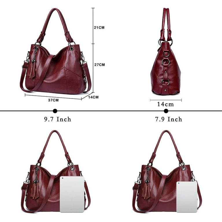 High Quality Soft Leather Luxury Purses and Handbags Women's Bag