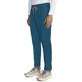 thumbnail image 4 of Cherokee Infinity Scrub Cargo Pants for Men Drawstring Straight Leg Pant Plus Size IN200A, 2XL, Caribbean Blue, 4 of 7