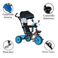 thumbnail image 4 of Triciclo con Toldo Lee Monde  Orejitas Azul, 4 of 5