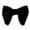 Navy Blue, variant on Mens Velvet Vintage Double Layer Pre-Tied Handmade Bow Tie Glitter Solid Color f