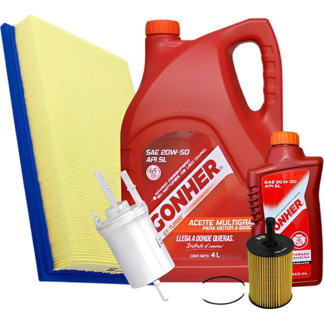 Kit De Filtros Vw Eos 2007 Al 2008 3.2l 6v Gonher Sbujas