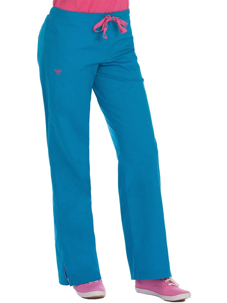 Med Couture Women's "Signature" 8705 Drawstring/Elastic 3 Pocket Scrub