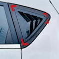 thumbnail image 5 of Car Rear Window Louvers Shutters Blinds Cover Trim for MK7, 5 of 5