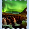 thumbnail image 2 of CafePress - Wild Skies Over Iceland - Baby Light Bodysuit, Size Newborn - 24 Months, 2 of 4