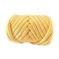 thumbnail image 1 of Hilo grueso, hilo voluminoso, longitud de 43,74 yardas, hilo de punto para brazo, hilo Jumbo para cestas, bufanda, alfombra, almohada, macramé Amarillo, 1 of 8