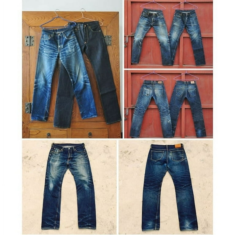 Uniqlo stretch selvedge online fade