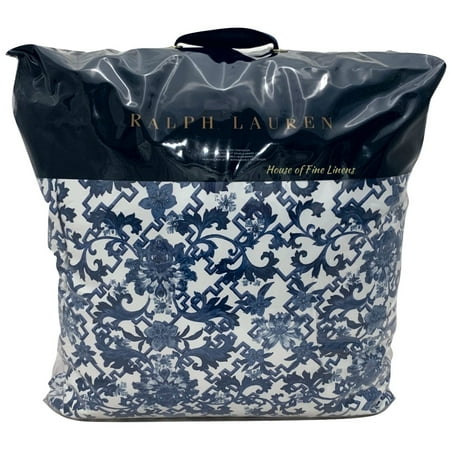 Ralph Lauren Dorsey Full Queen Comforter Blue White Walmart Com