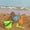 Green, variant on Fesfesfes Clearance Sand Toys Set,Dump Toy with Sand Moulds for Toddlers Outdoor Play, Foldable Buckets Mesh Bag Shovels Castle Mould Sets, Kids Sandbox Toys(3 Sand Shovels, 1 Water Bucket) Green