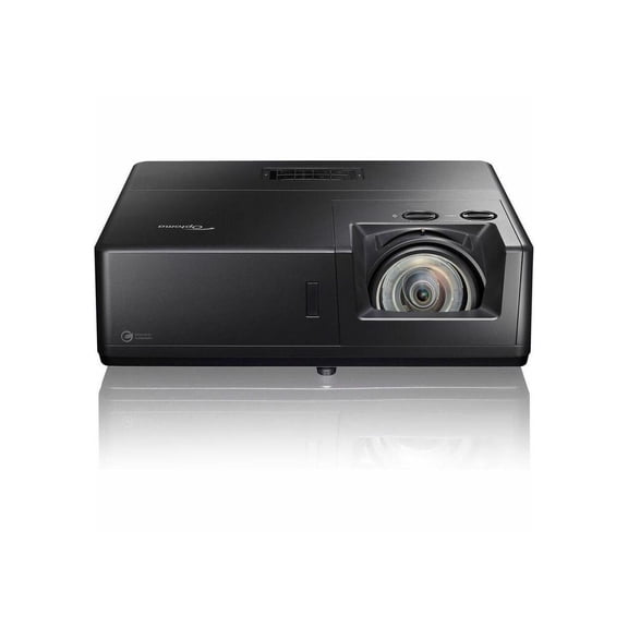 Optoma ZK608TST High brightness 3D Short Throw 4K UHD professional laser DLP Projector - Black