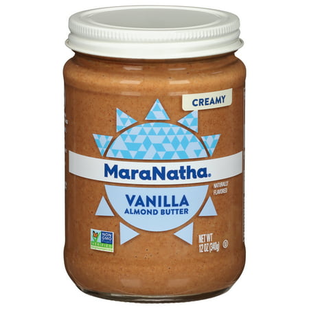 MaraNatha Creamy Vanilla Almond Butter, 12 oz