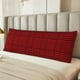 thumbnail image 2 of Fotbe Red Black Houndstooth Funda para Almohada Corporal con Diseño, Funda de Microfibra Ultrasuave de 20x54 Pulgadas, Ropa de Cama Elegante, 2 of 7