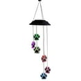thumbnail image 1 of MesaSe Outdoor Solar Led Wind Chime Lights Pet Pawprint Pets Keepsake Waterproof Color Changing Wind Chime, 1 of 9
