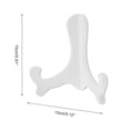 thumbnail image 3 of Unique Bargains 1 Pc Fan Display Stand Sturdy Detachable Opening & Closing White, 3 of 5