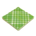 thumbnail image 5 of Soimoi Precut 10-inch Check Prints Cotton Fabric Bundle Quilting Squares Charm Pack DIY Patchwork Sewing Craft- Light Green & Mustard Yellow, 5 of 7