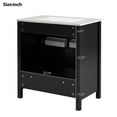 thumbnail image 5 of Euroco 30-Inch Bathroom Vanity with Ceramic Sink and Ample Storage - The Perfect Choice for Small Bathrooms, 5 of 7