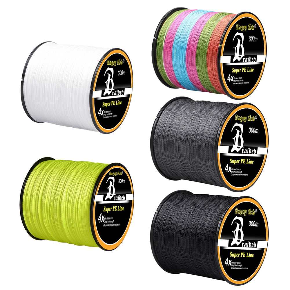 Super Strong PE Braided Fishing Line 4 Strands 300/500M 12-100LB  Fishing Wire 