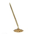 thumbnail image 3 of Wedding Bridal Signing Pen with Hollow Round Pen Holder (Golden), 3 of 3