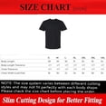 thumbnail image 2 of Gildan Short Sleeve Crewneck T-Shirt, Softstyle Midweight Classic Shirt, Pitch Black Tee, XL, 2 of 5