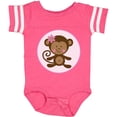 thumbnail image 3 of Inktastic Monkey Girl Girls Baby Bodysuit, 3 of 5