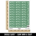 thumbnail image 2 of Recycle Double Border Sticker Set - Dark Green - Matte Finish - 1.5" Small, 2 of 7