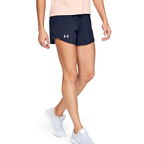 Under Armour Women's Fly By 2.0 Running Shorts , Midnight Navy  (411)/Midnight Navy , Medium - Walmart.com