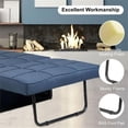 thumbnail image 4 of Alexent 4-in-1 Multi-Function Folding Adjustable Fabric Sofa Chair Bed in Blue, 4 of 11